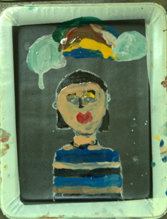 Portarit by Ruqqaya, age 11